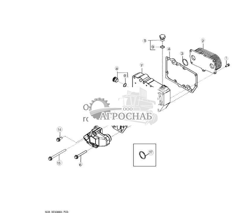 5935 Маслоохладитель 